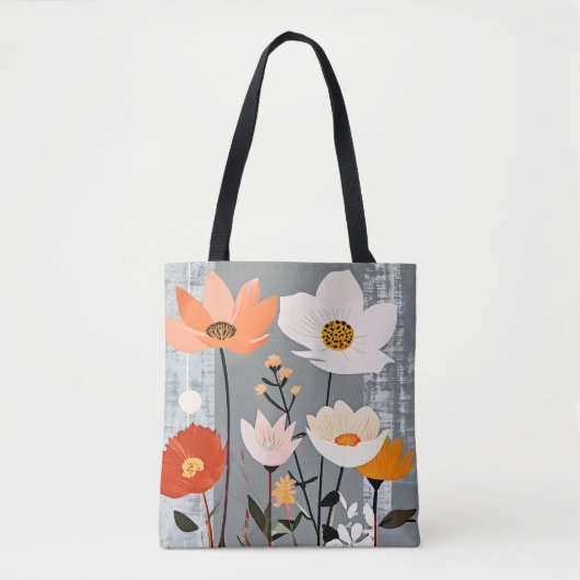 MCM Mixed Media-Blume Tasche (Vorderseite)