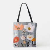 MCM Mixed Media-Blume Tasche (Rückseite)