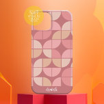 MCM Mod Circles Pattern Rose lila und rot Rosa Case-Mate iPhone 14 Hülle<br><div class="desc">Ein modernes Muster aus der Mitte des Jahrhunderts mit Viertelkreisen in einem trendigen Retromuster. Das minimale Design umfasst eine Kombination aus Rose, Gold, Rosa und Pastellfarben. Sie können Ihren Namen unten in einem einfachen serifenlosen Schriftart hinzufügen. Für fortgeschrittene Benutzer können Sie jede Farbe so ändern, dass sie dem entspricht, was...</div>