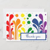 MCM Modern Painting Lollipops Danke Karte (Vorderseite)