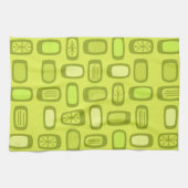 MCM Rundrechtecke für das mittlere Jahrhundert Geschirrtuch (Horizontal)