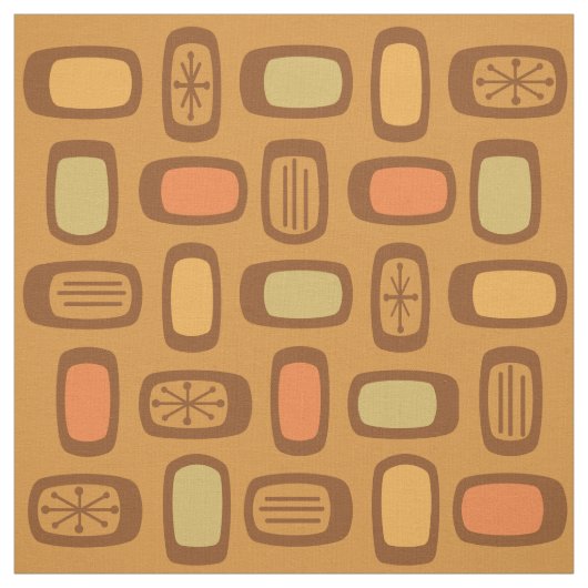 MCM-Rundrechtecke im Mittelalter Stoff (Muster)