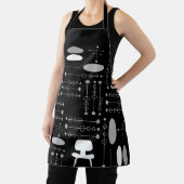 MCM Schattierungen des grauen Mitteljahrhunderts M Schürze (InSitu)