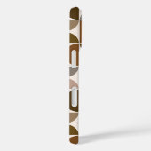 MCM Semicles Browns+Cream Big Pattern Case-Mate iPhone Hülle (Rückseite / Rechts)