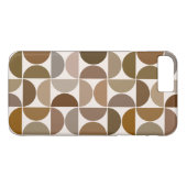 MCM Semicles Browns+Cream Big Pattern Case-Mate iPhone Hülle (Rückseite (Horizontal))