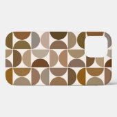 MCM Semicles Browns+Cream Big Pattern Case-Mate iPhone Hülle (Rückseite (Horizontal))