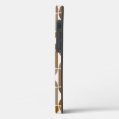 MCM Semicles Browns+Cream Big Pattern Case-Mate iPhone Hülle (Rückseite / Links)