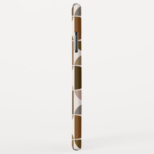 MCM Semicles Browns+Cream Big Pattern Case-Mate iPhone Hülle (Hinten/Rechts)