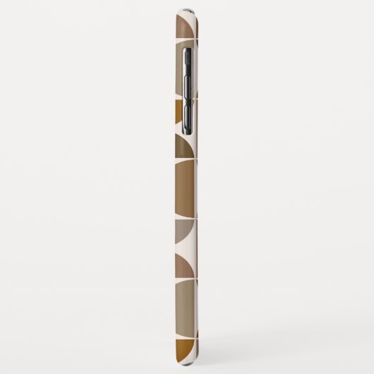 MCM Semicles Browns+Cream Big Pattern Case-Mate iPhone Hülle (Hinten/Links)