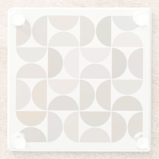 MCM Semicles Browns+Cream Big Pattern Glasuntersetzer (Rückseite)