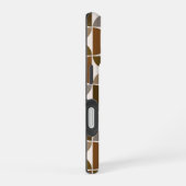 MCM Semicles Browns+Cream Big Pattern iPhone 16 Hülle (Rechte Seite)