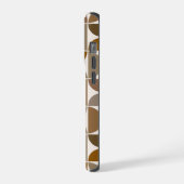 MCM Semicles Browns+Cream Big Pattern iPhone Hülle (Linke Seite)