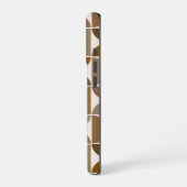 MCM Semicles Browns+Cream Big Pattern iPhone Hülle (Linke Seite)