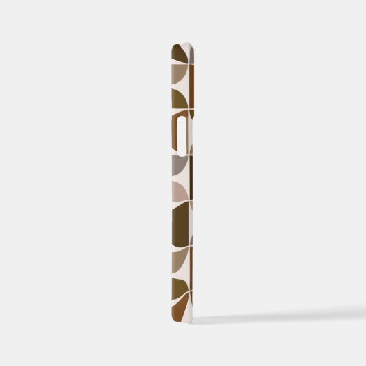 MCM Semicles Browns+Cream Big Pattern iPhone Hülle (Rechte Seite)