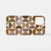 MCM Semicles Browns+Cream Big Pattern iPhone Hülle (Rückseite (Horizontal))