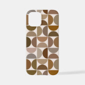 MCM Semicles Browns+Cream Big Pattern iPhone Hülle (Rückseite)