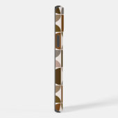 MCM Semicles Browns+Cream Big Pattern iPhone Hülle (Rechte Seite)