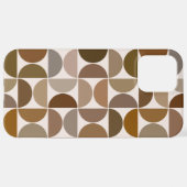 MCM Semicles Browns+Cream Big Pattern iPhone Hülle (Hinten horizontal)