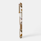 MCM Semicles Browns+Cream Big Pattern iPhone Hülle (Linke Seite)