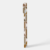 MCM Semicles Browns+Cream Big Pattern iPhone Hülle (Linke Seite)