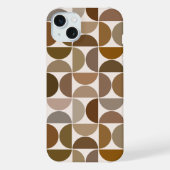 MCM Semicles Browns+Cream Big Pattern iPhone Hülle (Rückseite)