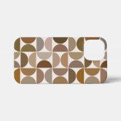 MCM Semicles Browns+Cream Big Pattern iPhone Hülle (Rückseite (Horizontal))