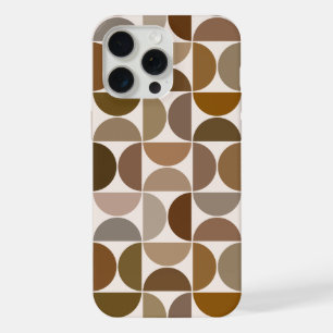 MCM Semicles Browns+Cream Big Pattern iPhone 15 Pro Max Hülle