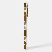 MCM Semicles Browns+Cream Big Pattern iPhone Hülle (Rechte Seite)