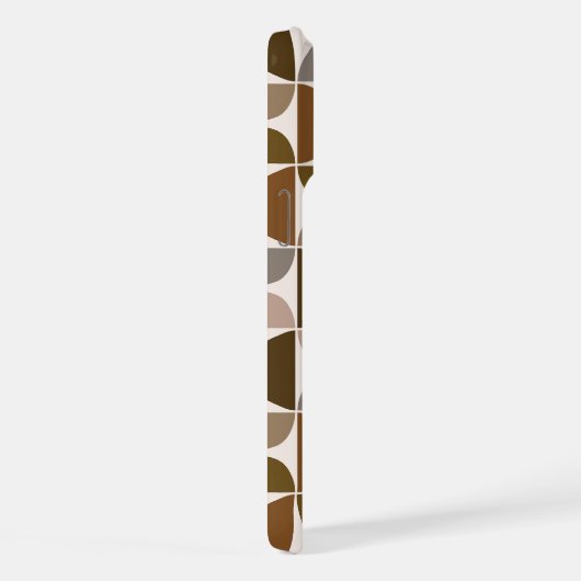 MCM Semicles Browns+Cream Big Pattern iPhone Hülle (Rechte Seite)