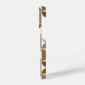 MCM Semicles Browns+Cream Big Pattern iPhone Hülle (Linke Seite)