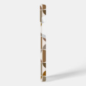 MCM Semicles Browns+Cream Big Pattern iPhone Hülle (Linke Seite)