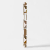 MCM Semicles Browns+Cream Big Pattern iPhone Hülle (Linke Seite)