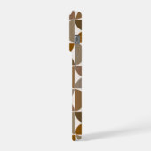 MCM Semicles Browns+Cream Big Pattern iPhone Hülle (Linke Seite)