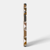 MCM Semicles Browns+Cream Big Pattern iPhone Hülle (Linke Seite)