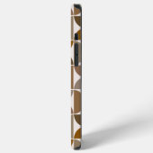 MCM Semicles Browns+Cream Big Pattern iPhone Hülle (Linke Seite)