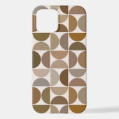 MCM Semicles Browns+Cream Big Pattern iPhone Hülle (Rückseite)