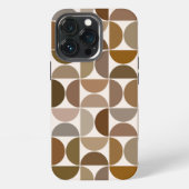 MCM Semicles Browns+Cream Big Pattern iPhone Hülle (Hinten)