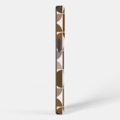 MCM Semicles Browns+Cream Big Pattern iPhone Hülle (Rechte Seite)