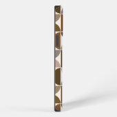 MCM Semicles Browns+Cream Big Pattern iPhone Hülle (Rechte Seite)