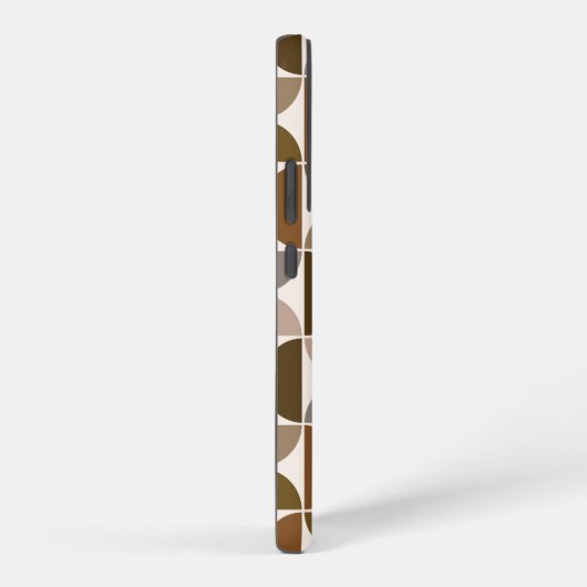 MCM Semicles Browns+Cream Big Pattern Samsung Galaxy Hülle (Rechte Seite)