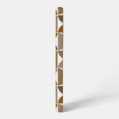 MCM Semicles Browns+Cream Big Pattern Samsung Galaxy Hülle (Linke Seite)