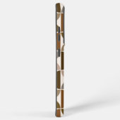 MCM Semicles Browns+Cream Big Pattern Samsung Galaxy Hülle (Rechte Seite)