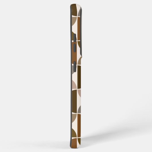 MCM Semicles Browns+Cream Big Pattern Samsung Galaxy Hülle (Rechte Seite)