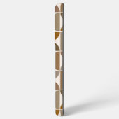 MCM Semicles Browns+Cream Big Pattern Samsung Galaxy Hülle (Linke Seite)