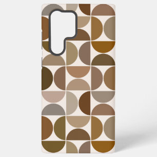 MCM Semicles Browns+Cream Big Pattern Samsung Galaxy Hülle