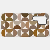 MCM Semicles Browns+Cream Big Pattern Samsung Galaxy Hülle (Rückseite (Horizontal))