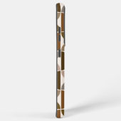 MCM Semicles Browns+Cream Big Pattern Samsung Galaxy Hülle (Rechte Seite)