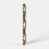 MCM Semicles Browns+Cream Big Pattern Samsung Galaxy Hülle (Rechte Seite)