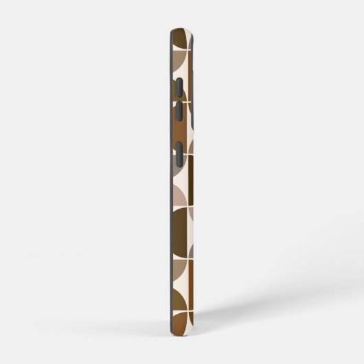 MCM Semicles Browns+Cream Big Pattern Samsung Galaxy Hülle (Rechte Seite)