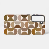 MCM Semicles Browns+Cream Big Pattern Samsung Galaxy Hülle (Rückseite (Horizontal))